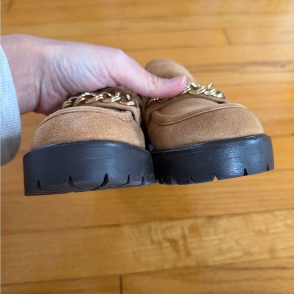 Sam Edelman Camel size 6 TAELOR LUG SOLE LOAFER - Picture 8 of 9